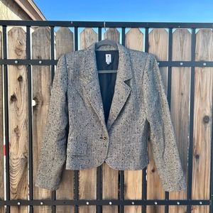 EMANUEL UNGARO Vintage Fitted Wool Blazer